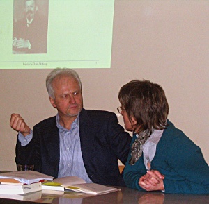 Harald Zintl und Kreisvorsitzende Carolin Braun